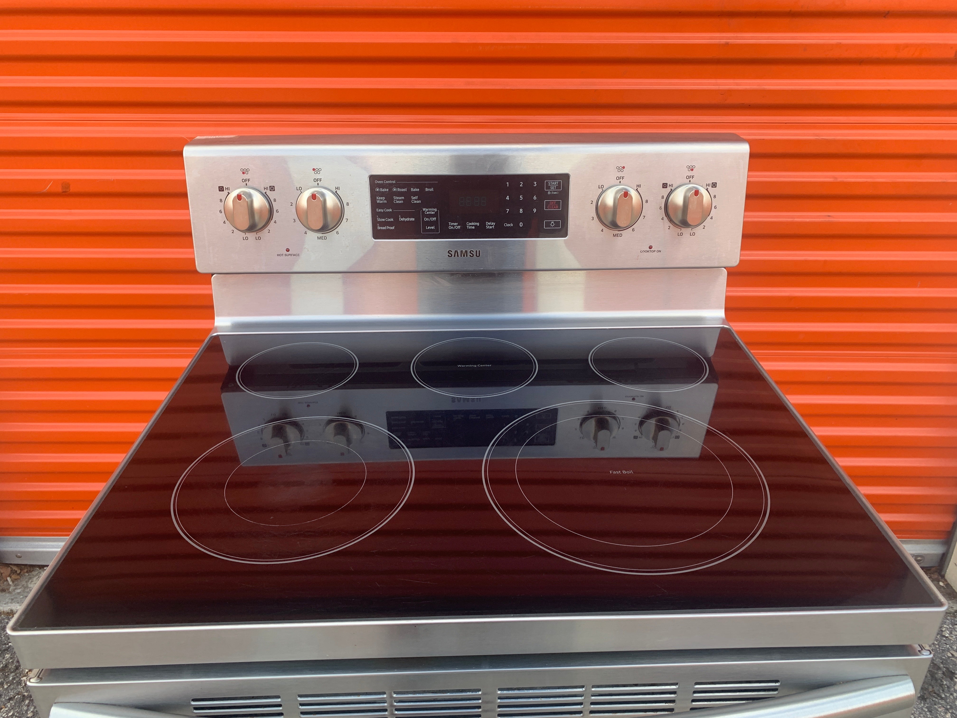 Samsung Stainless Steel Electric Stove Samsung Stainless Steel Electric Stove